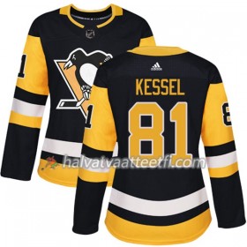 Naisten NHL Pittsburgh Penguins Pelipaita Phil Kessel 81 Adidas 2017-2018 Musta Authentic